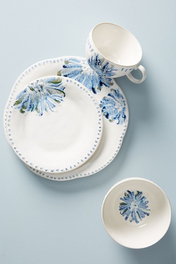 Slide View: 1: Ginny Dinner Plates, Set of 4