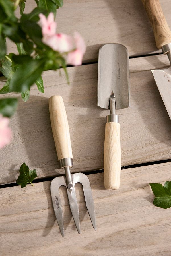 Slide View: 2: Sneeboer Kid's Trowel + Fork Gift Set