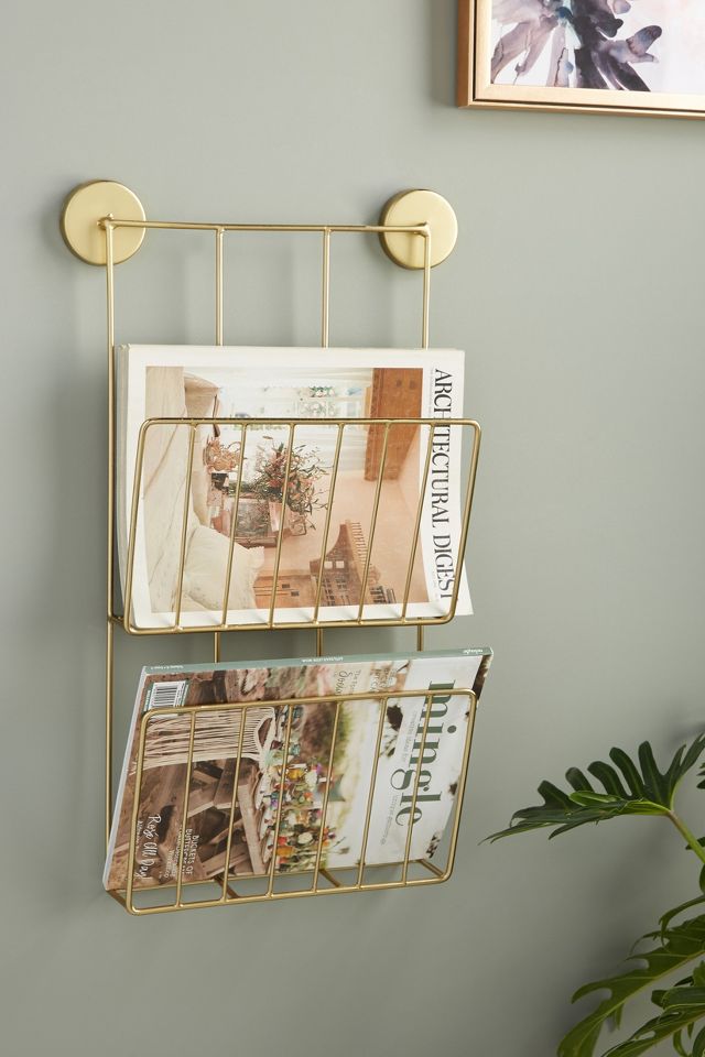 Kelly Magazine Rack | Anthropologie