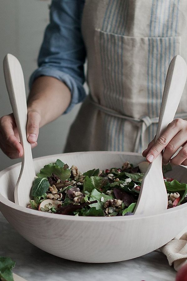 Slide View: 3: Farmhouse Pottery Salad Servers