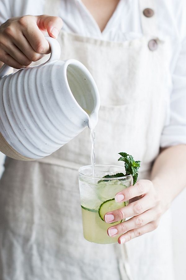 Slide View: 4: Farmhouse Pottery Farmer's Pitcher
