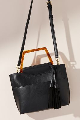 lucite handle bag