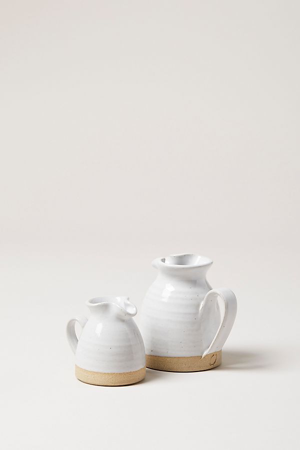 Slide View: 1: Farmhouse Pottery Bell Pitcher