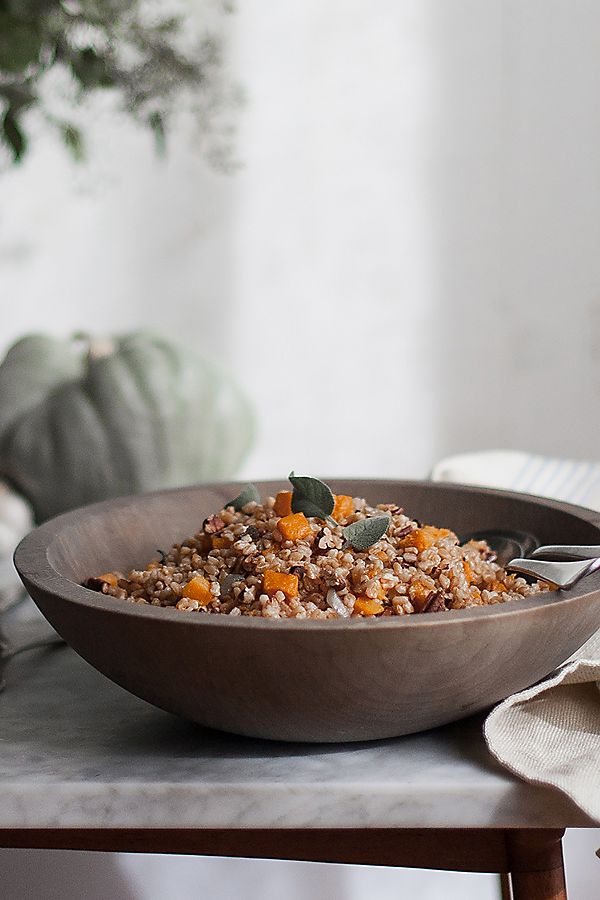Slide View: 2: Farmhouse Pottery Grey Wooden Bowl