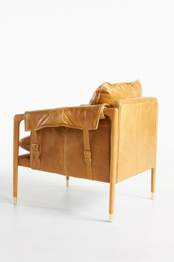 Slide View: 3: Havana Leather Chair