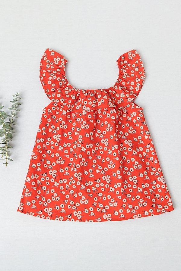 Slide View: 1: Les Petits Carreaux Printed Hollie Blouse