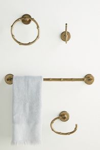 Slide View: 2: Bamboo Towel Hook