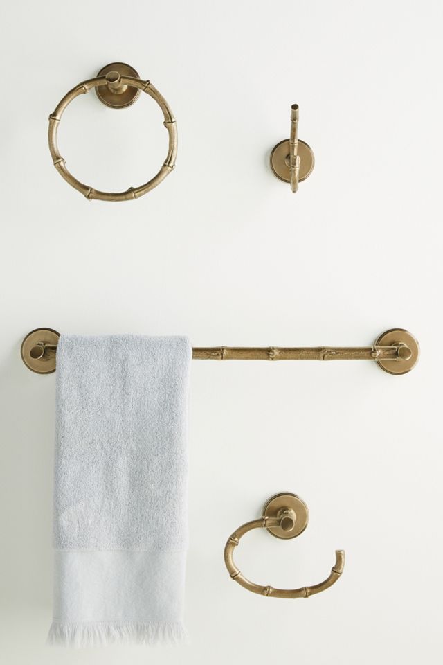Bamboo Towel Bar Anthropologie