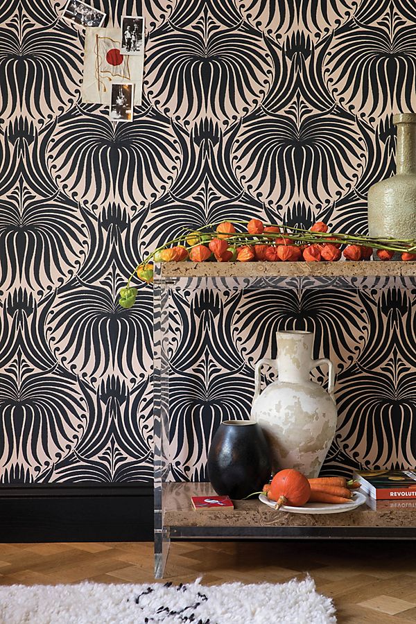 Slide View: 1: Farrow & Ball Lotus Wallpaper