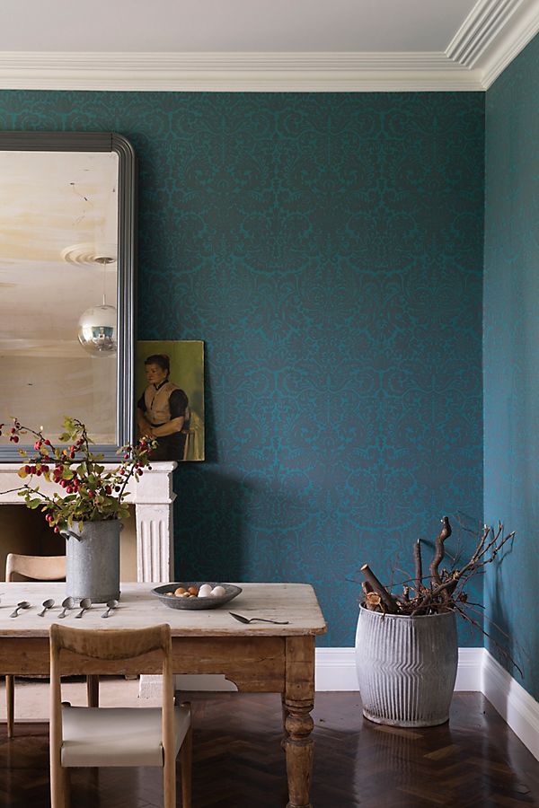 Slide View: 1: Farrow & Ball Silvergate Wallpaper