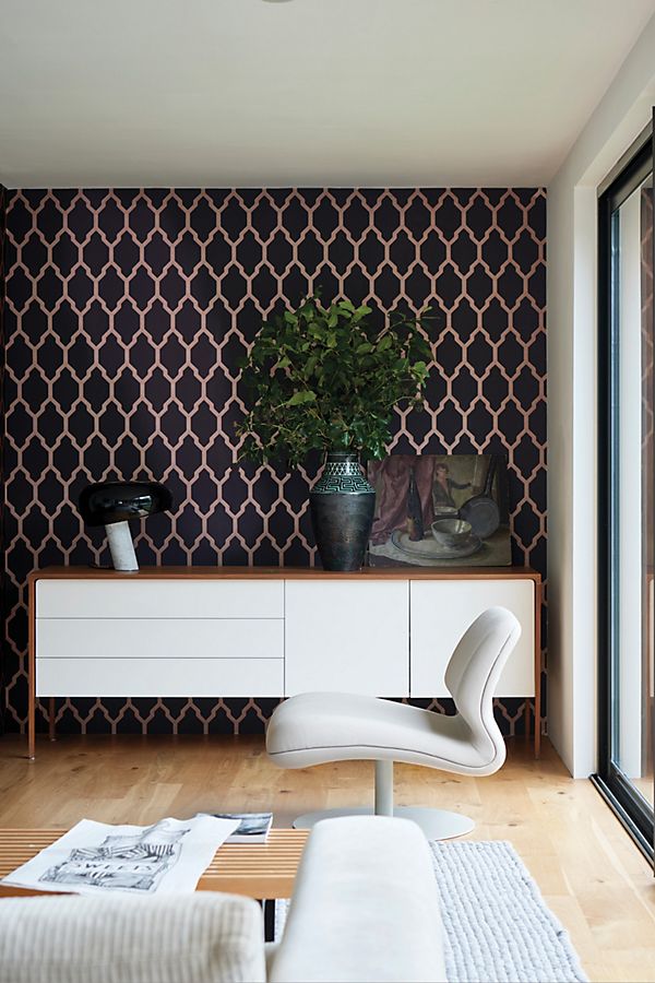 Slide View: 2: Farrow & Ball Tessella Wallpaper