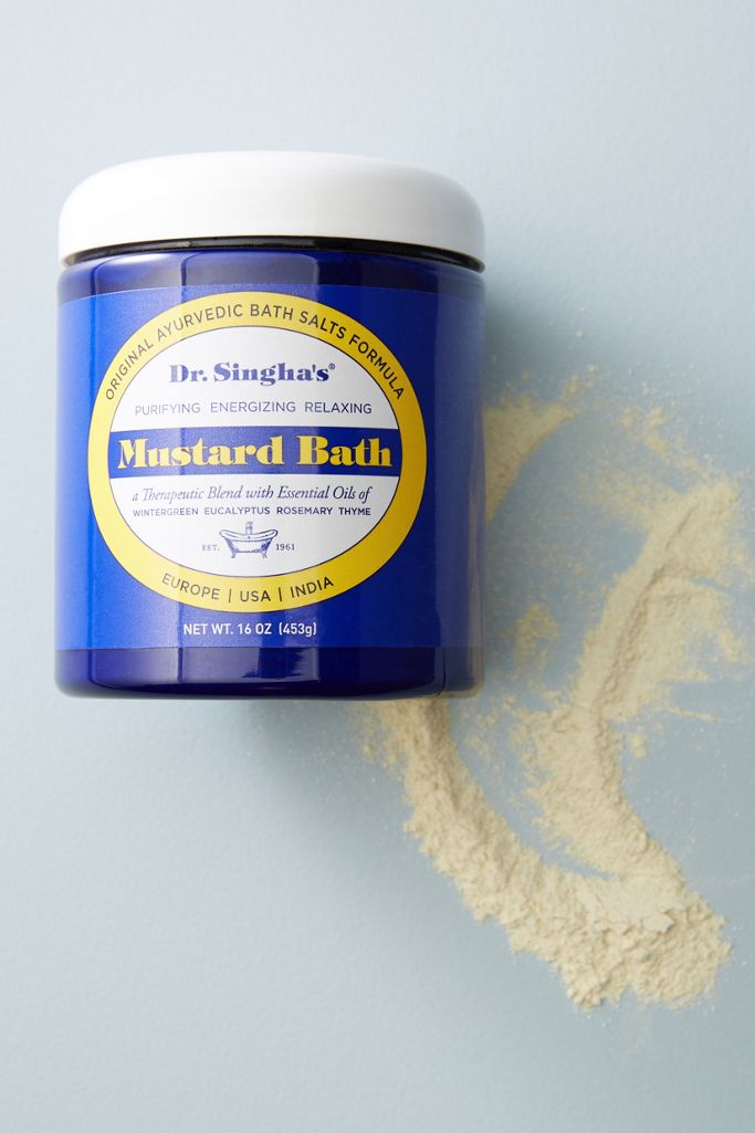 Dr. Singha's Mustard Bath Soak Jar Anthropologie