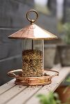 Thumbnail View 3: Short Solid Copper Bird Feeder