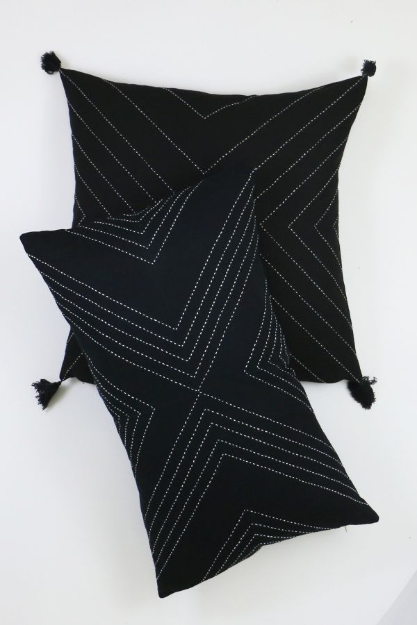 Slide View: 4: Anchal Tassel Toss Pillow