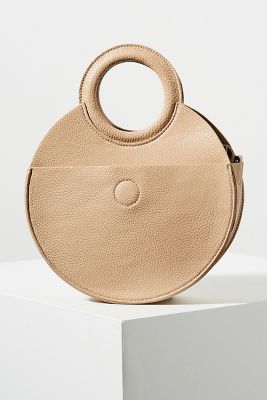 kelsey woven circle bag