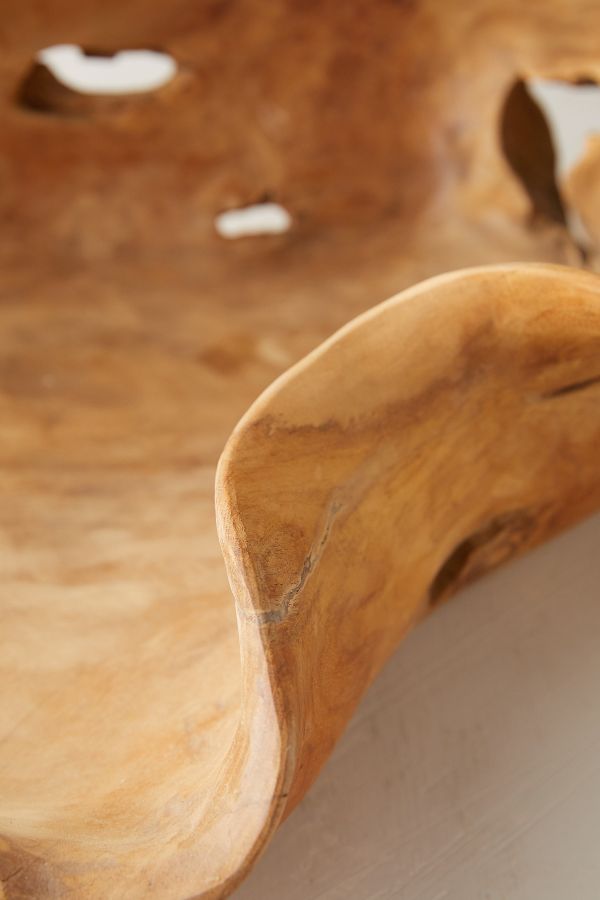 Slide View: 4: Extra Large Teak Bowl