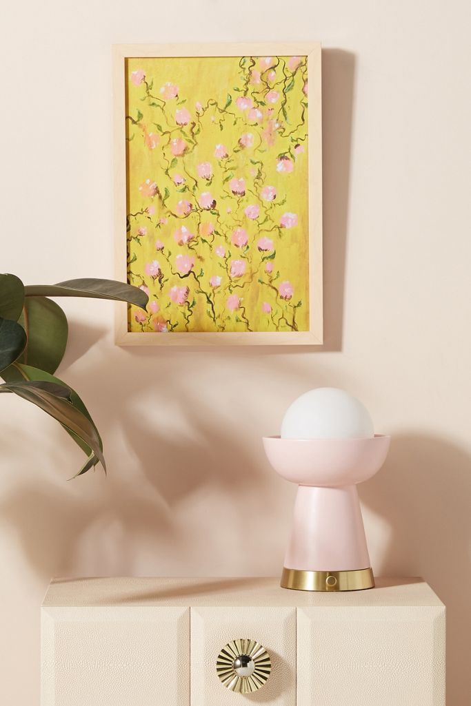 Yellow Pink Wall Art | Anthropologie