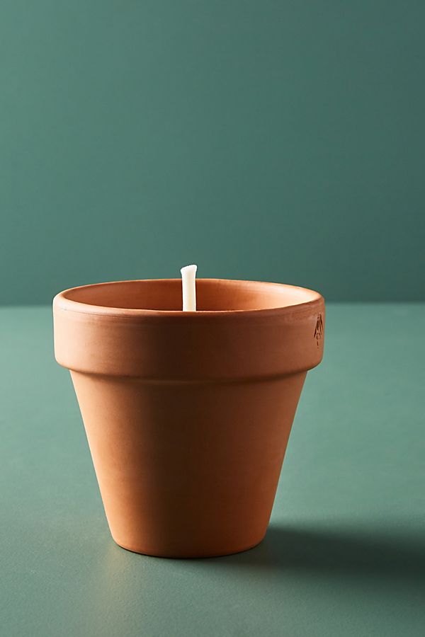 Slide View: 1: Cerabella Terracotta Citronella Candle