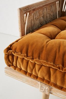 velvet daybed cushion