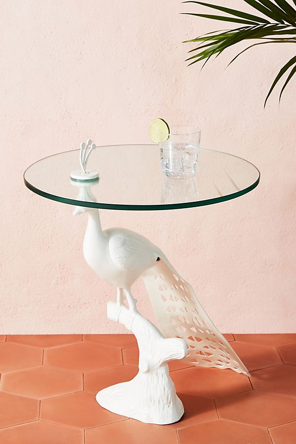 Slide View: 1: Pavo Indoor/Outdoor Side Table