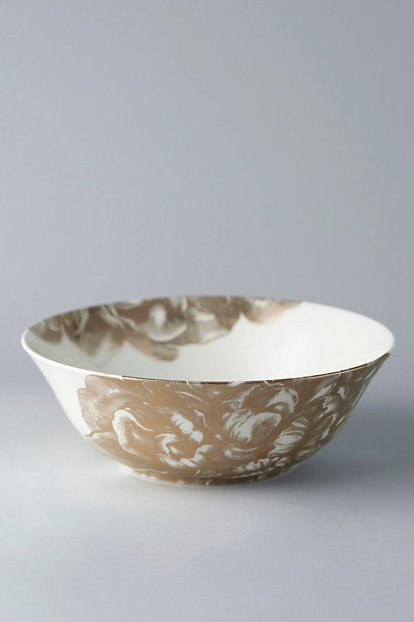 Slide View: 1: Caskata Peony Serving Bowl