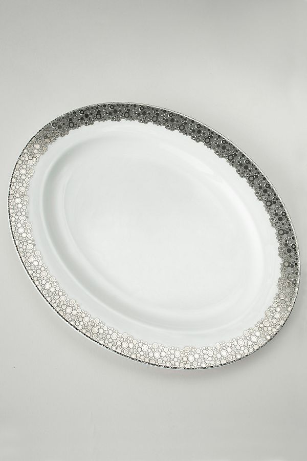 Slide View: 1: Caskata Ellington Shine Oval Platter