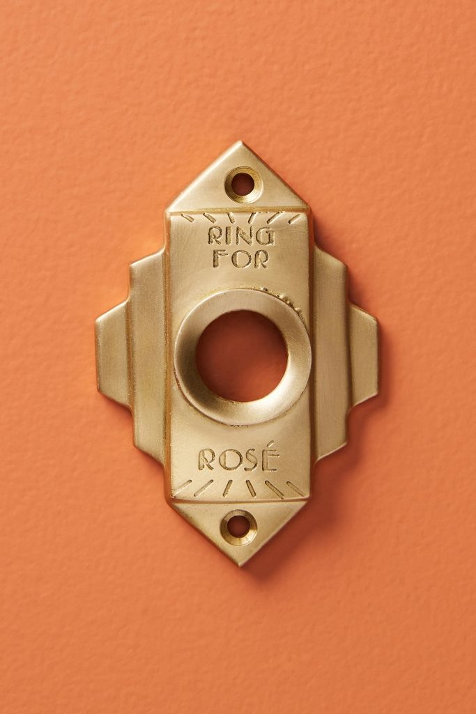 Ring For Rose Doorbell Cover Anthropologie