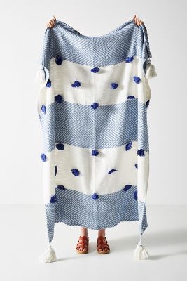 Woven Zohra Throw Blanket | Anthropologie