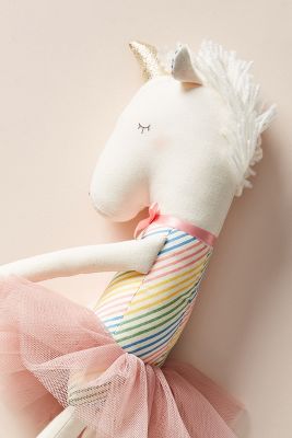 unicorn ballerina doll