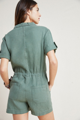 sanctuary linen romper