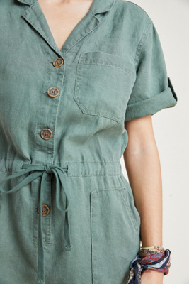 sanctuary linen romper