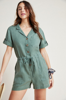 trina turk denim jumpsuit