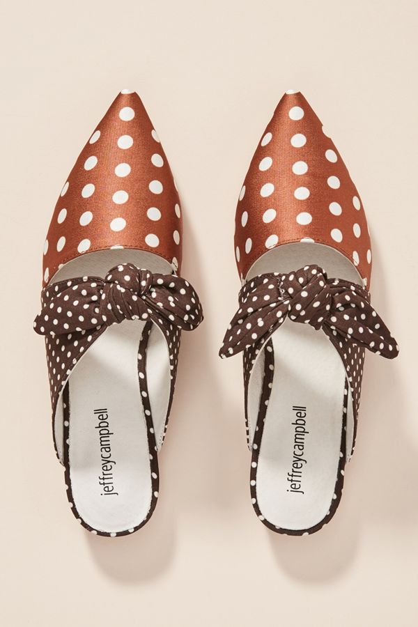 Polka Dot Charlin Mules