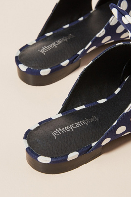 jeffrey campbell polka dot charlin mules