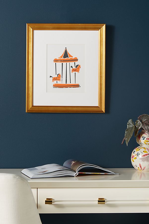 Slide View: 3: Parisian Carousel Wall Art