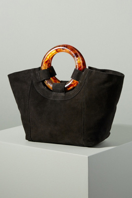 lucite handle bag