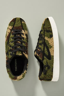 tretorn camo sneakers
