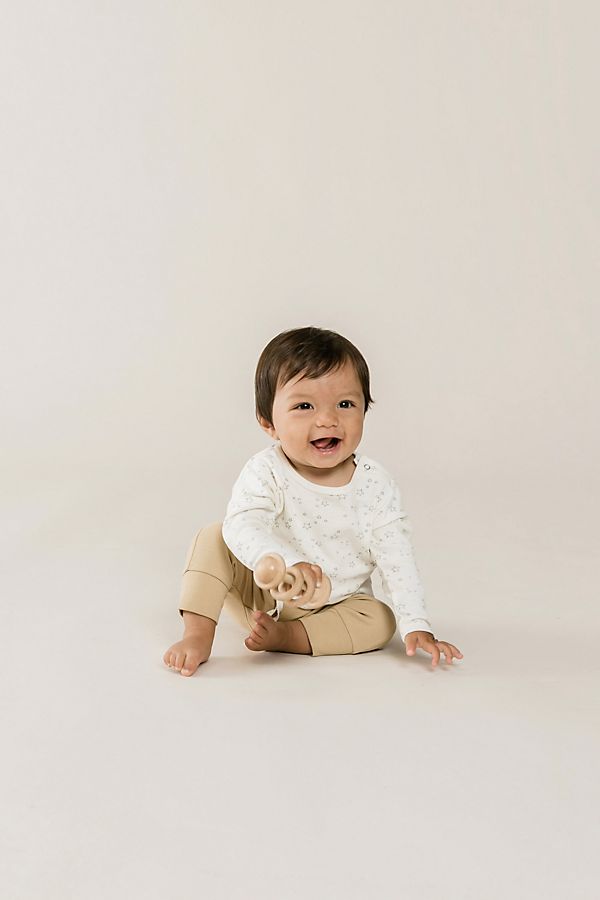 Slide View: 1: Quincy Mae Long Sleeve Baby Tee