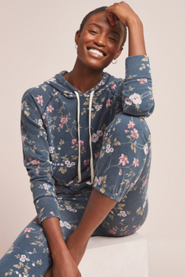 sundry floral sweatshirt