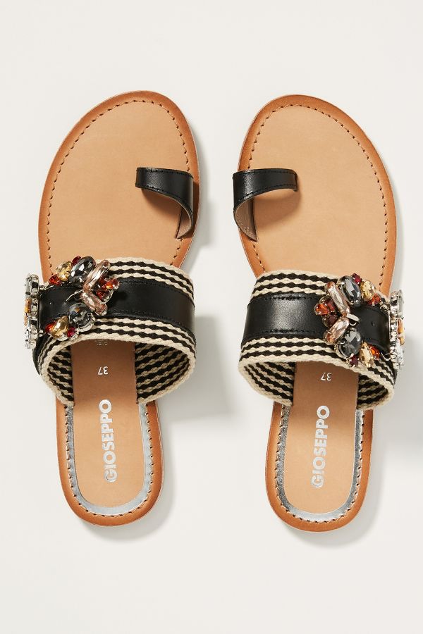 Gioseppo Embellished Sandals | Anthropologie