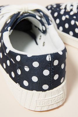 tretorn polka dot sneakers