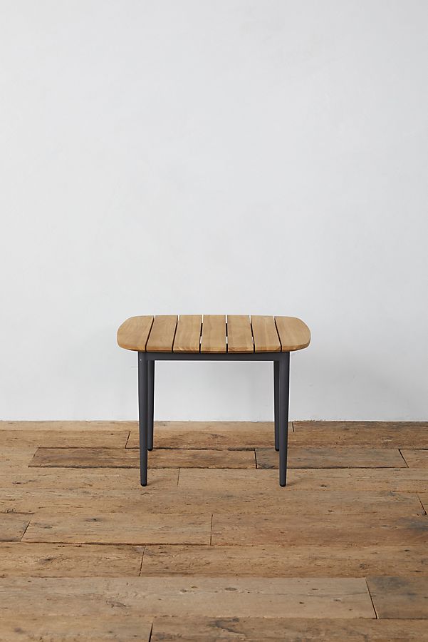 Slide View: 1: Harbor Teak Side Table