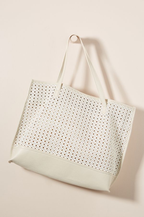 Morgan Woven Tote Bag