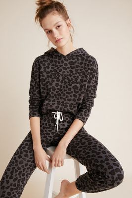 monrow leopard sweatshirt