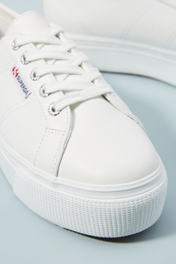 Superga Leather Platform Sneakers | Anthropologie