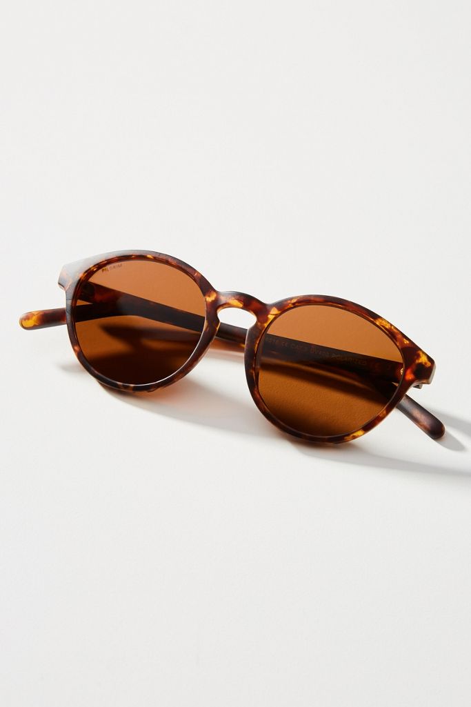 Bette Rounded Sunglasses | Anthropologie