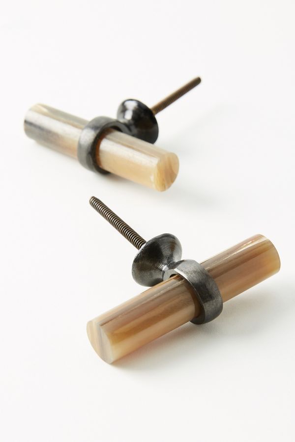 Slide View: 2: Antler Melody Toggle Knobs, Set of 2