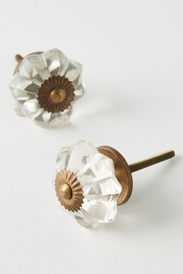 Anthropologie Knobs Beautiful Flower New Diy Materials Cabinet
