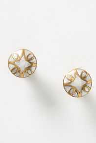 Slide View: 2: Mother-of-Pearl Knobs, Set of 2