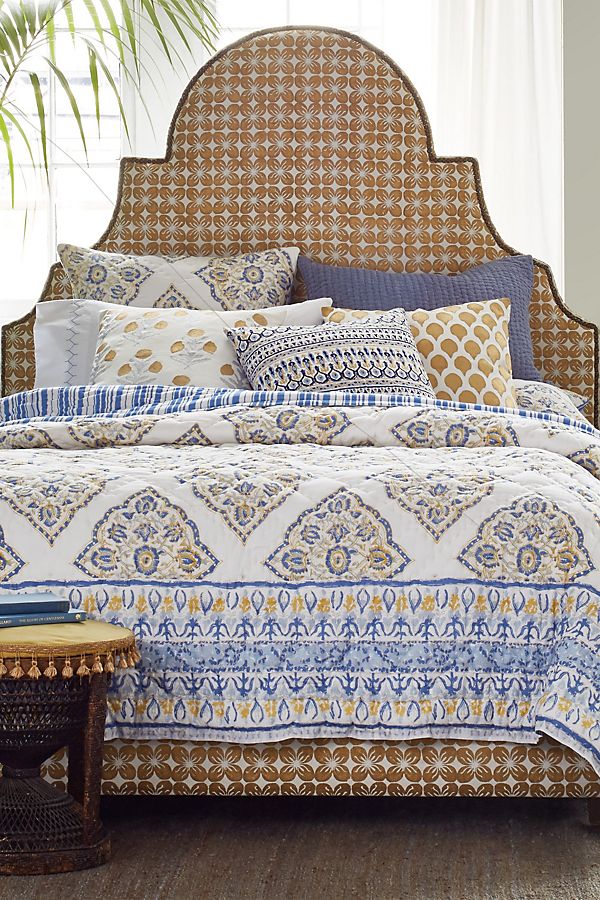 Slide View: 1: John Robshaw Chindati Quilt